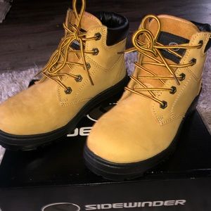 steel toe work boots